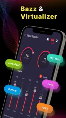 Music Player Volume Booster android App screenshot 3